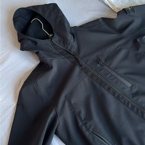 Stone Island Black Soft Shell R Jacket